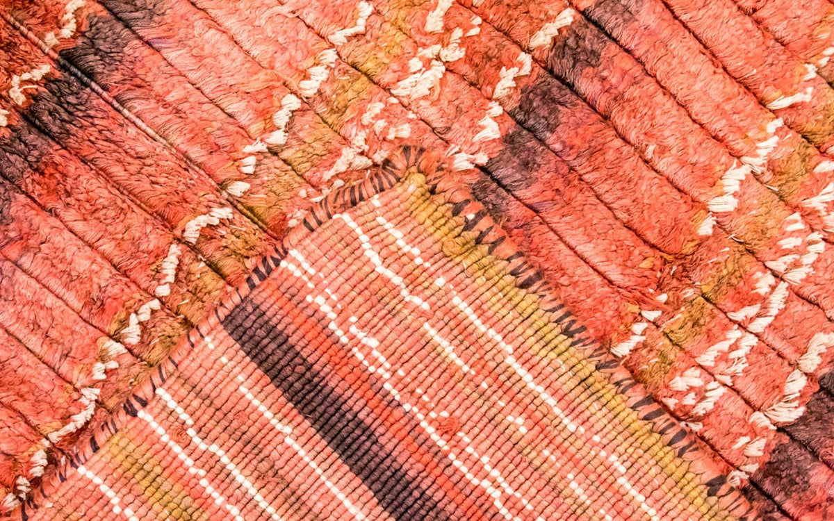 Viscose Rug - 213 x 213 cm - multicolored