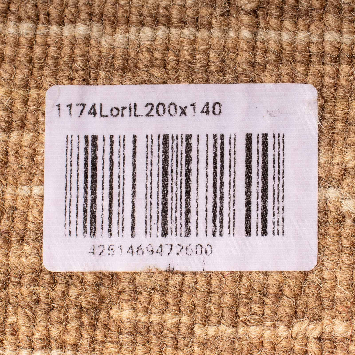 Gabbeh Rug - Loribaft Softy - 200 x 140 cm - light brown