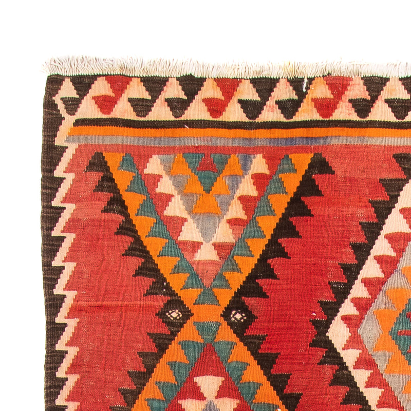 Runner Kelim Rug - Old - 315 x 150 cm - multicolored