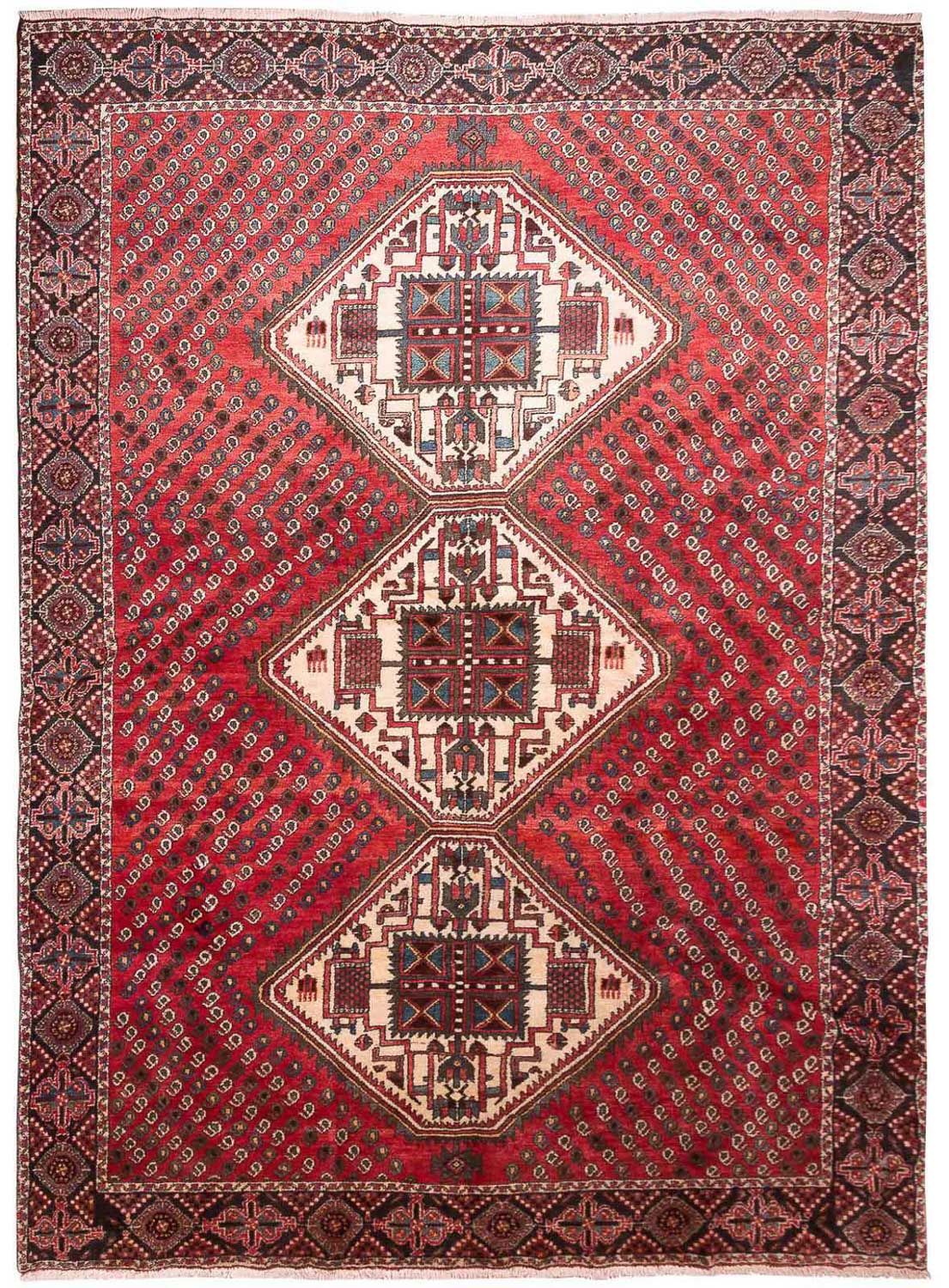 Perser Rug - Nomadic - 256 x 189 cm - red