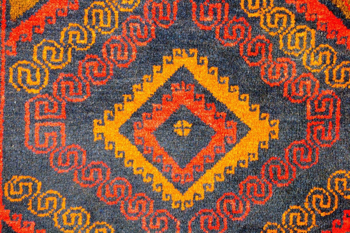 Belutsch Rug - 140 x 79 cm - blue