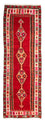 Runner Kelim Rug - Old - 380 x 150 cm - multicolored