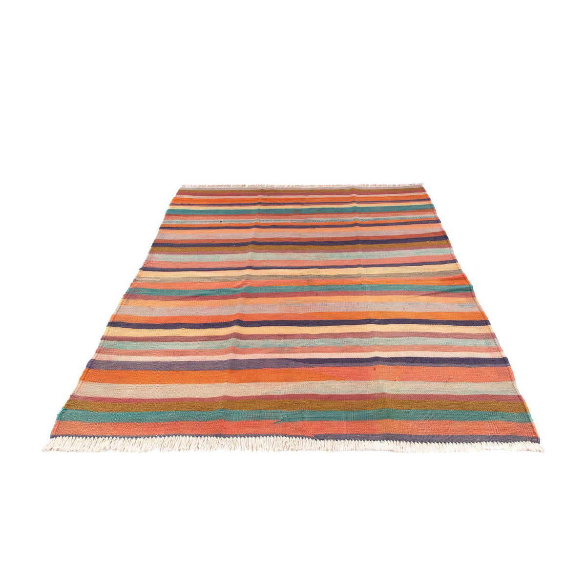 Kelim Rug - Old - 170 x 140 cm - multicolored