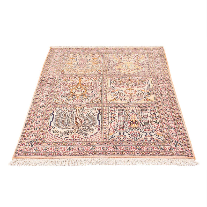 Silk Rug - Kashmir Silk - 119 x 79 cm - multicolored