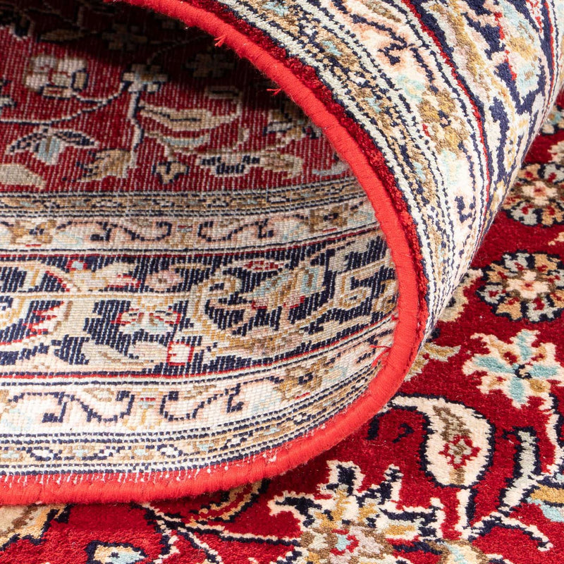 Silk Rug - Kashmir Silk - 162 x 90 cm - red