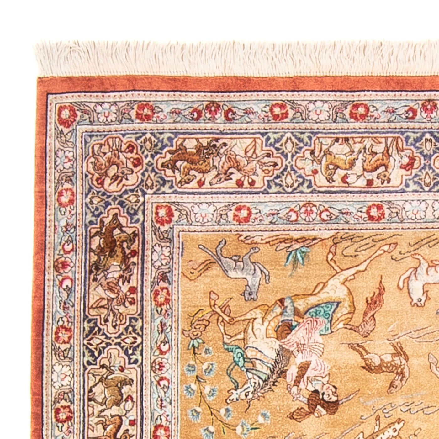 Qom Silk Rug 156x100cm - Persian Rugs