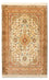 Silk Rug - Kashmir Silk - 123 x 79 cm - beige