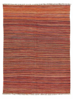 Kelim Rug - Splash - 198 x 140 cm - multicolored
