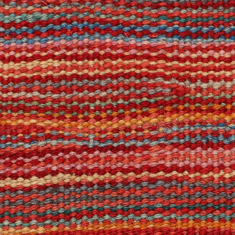 Kelim Rug - Splash - 198 x 140 cm - multicolored