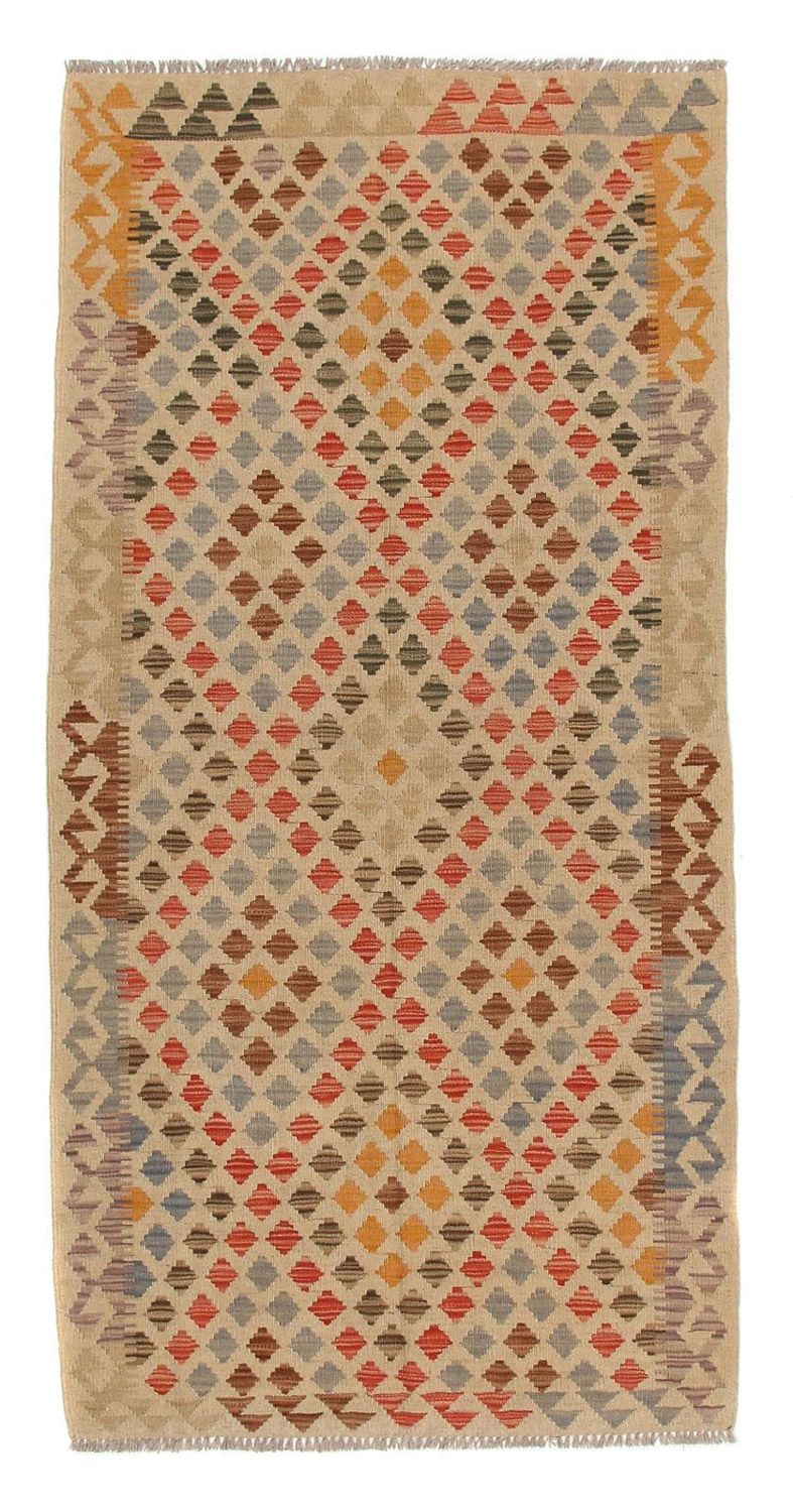 Runner Kelim Rug - Splash - 198 x 97 cm - multicolored