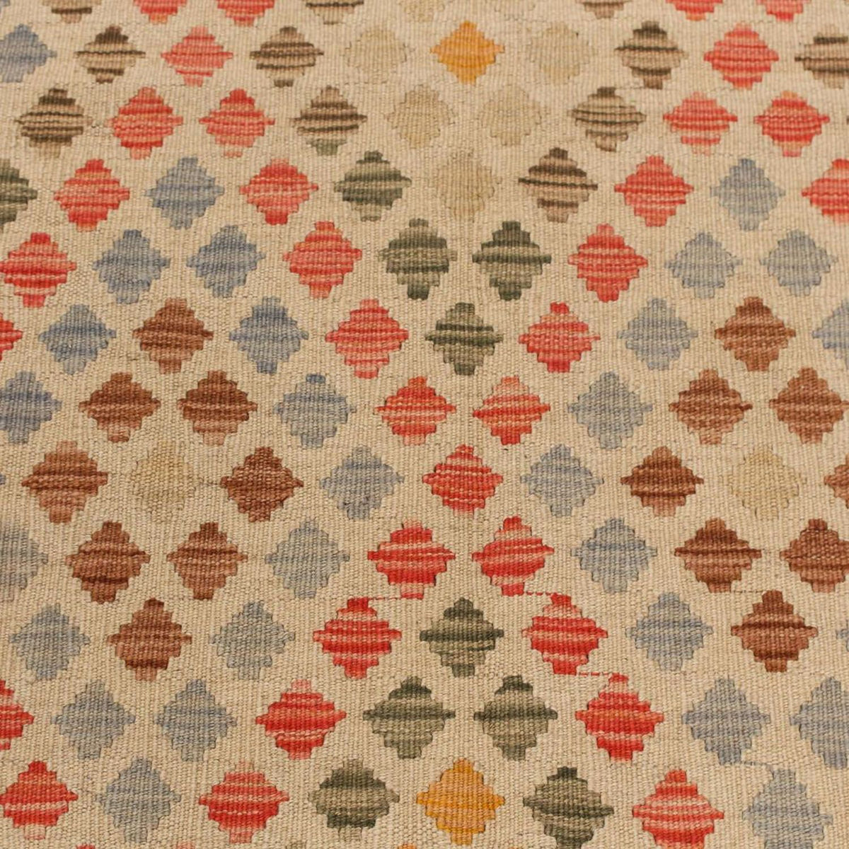 Runner Kelim Rug - Splash - 198 x 97 cm - multicolored