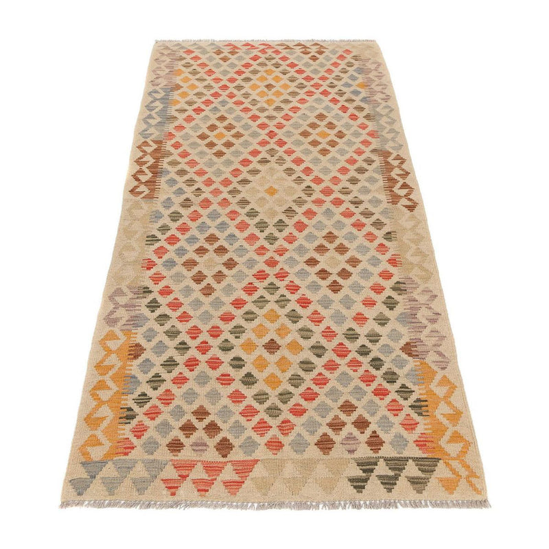 Runner Kelim Rug - Splash - 198 x 97 cm - multicolored