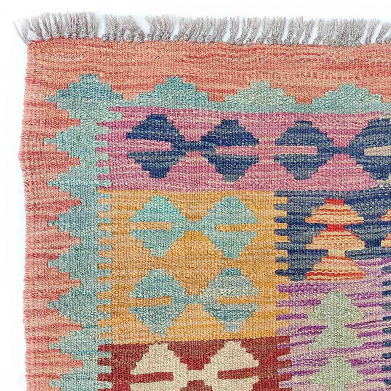 Kelim Rug - Splash - 295 x 203 cm - multicolored