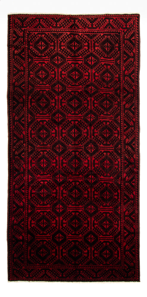Perser Rug - Nomadic - 335 x 167 cm - red