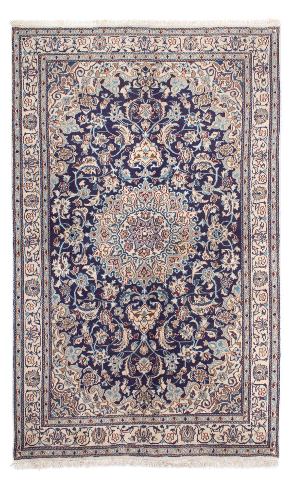 Perser Rug - Nain - 248 x 159 cm - dark blue