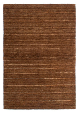 Wool Rug - 194 x 135 cm - brown