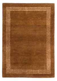 Wool Rug - 193 x 135 cm - brown