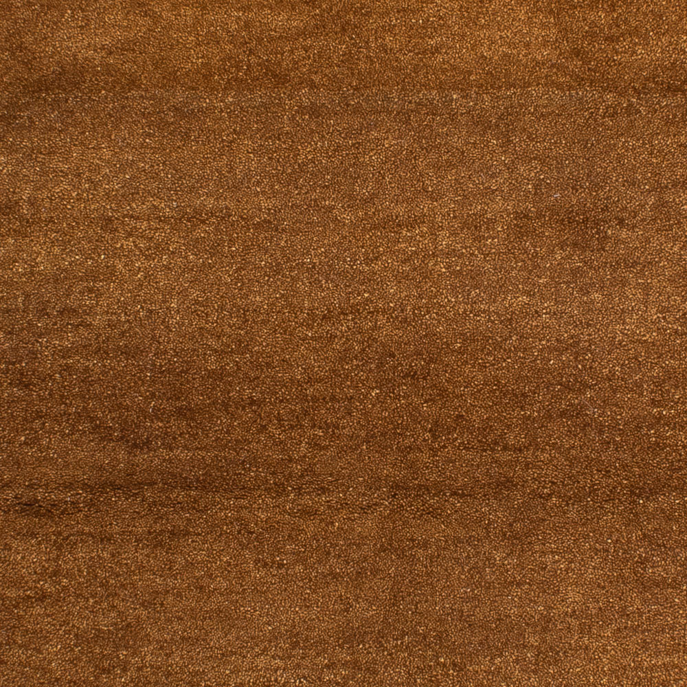 Wool Rug - 193 x 135 cm - brown