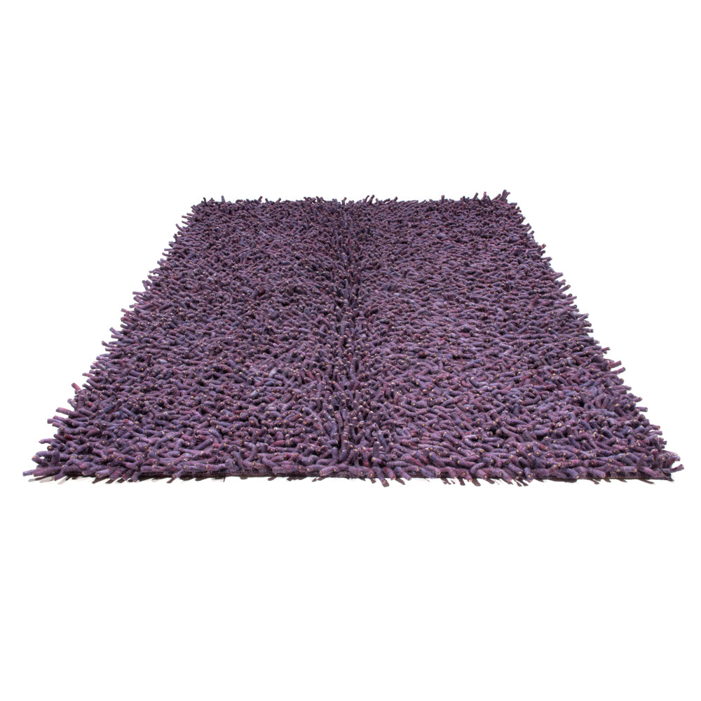 High-Pile Rug - 240 x 170 cm - purple