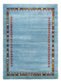 Gabbeh Rug - Loribaft Perser - 174 x 126 cm - light blue