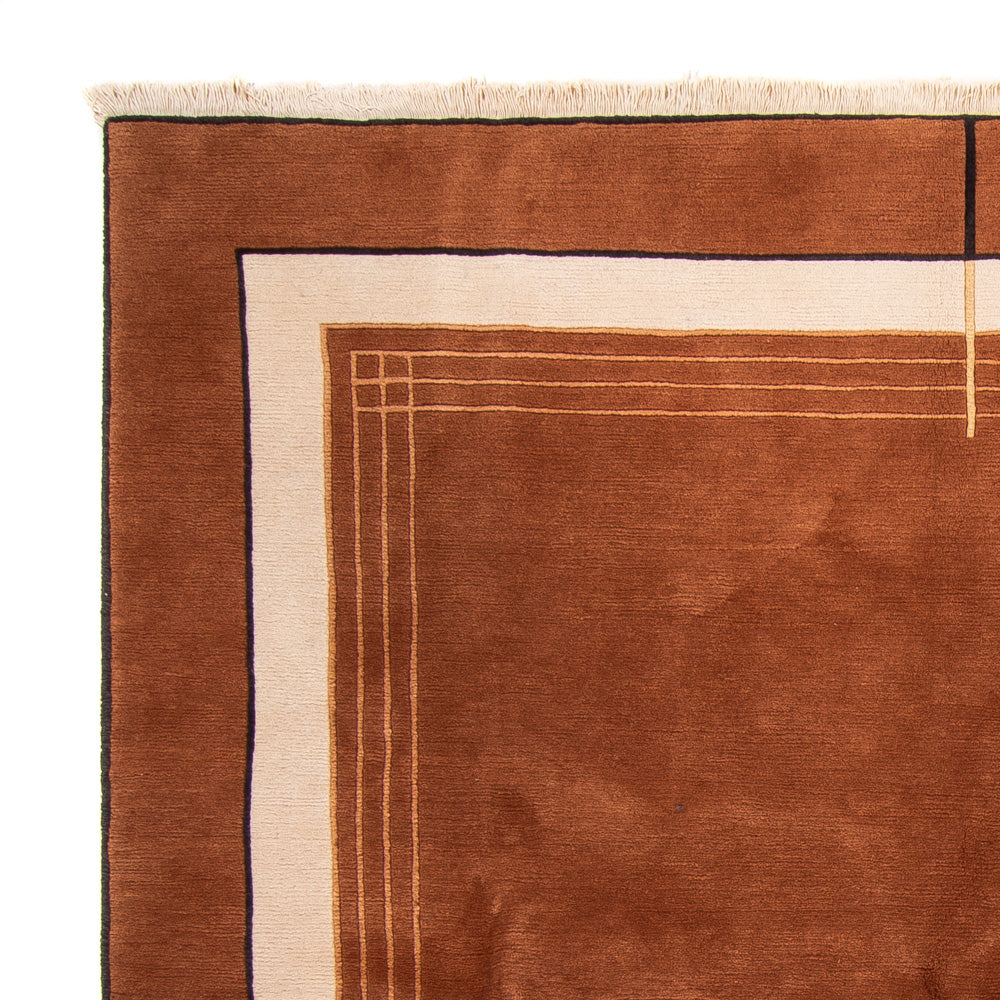 Nepal Rug square  - 250 x 250 cm - brown