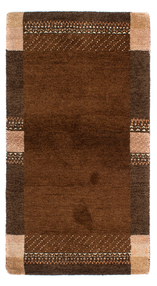 Gabbeh Rug - Indus - 160 x 90 cm - brown