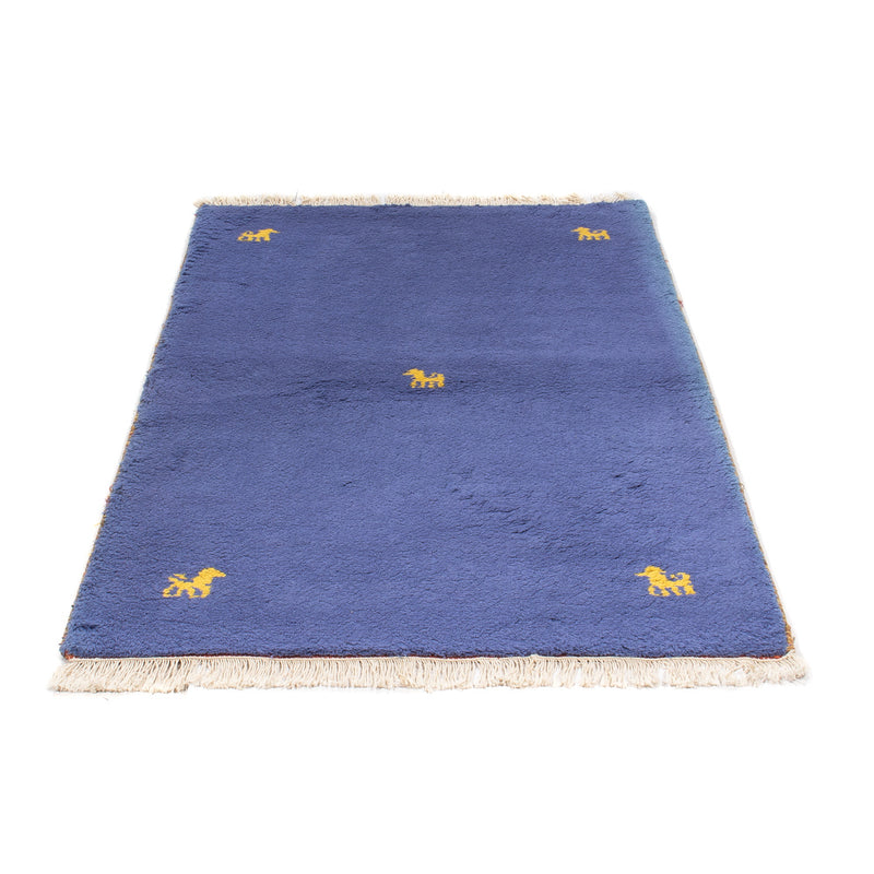 Gabbeh Rug - Indus - 160 x 94 cm - blue