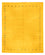 Gabbeh Rug - Indus - 386 x 304 cm - yellow