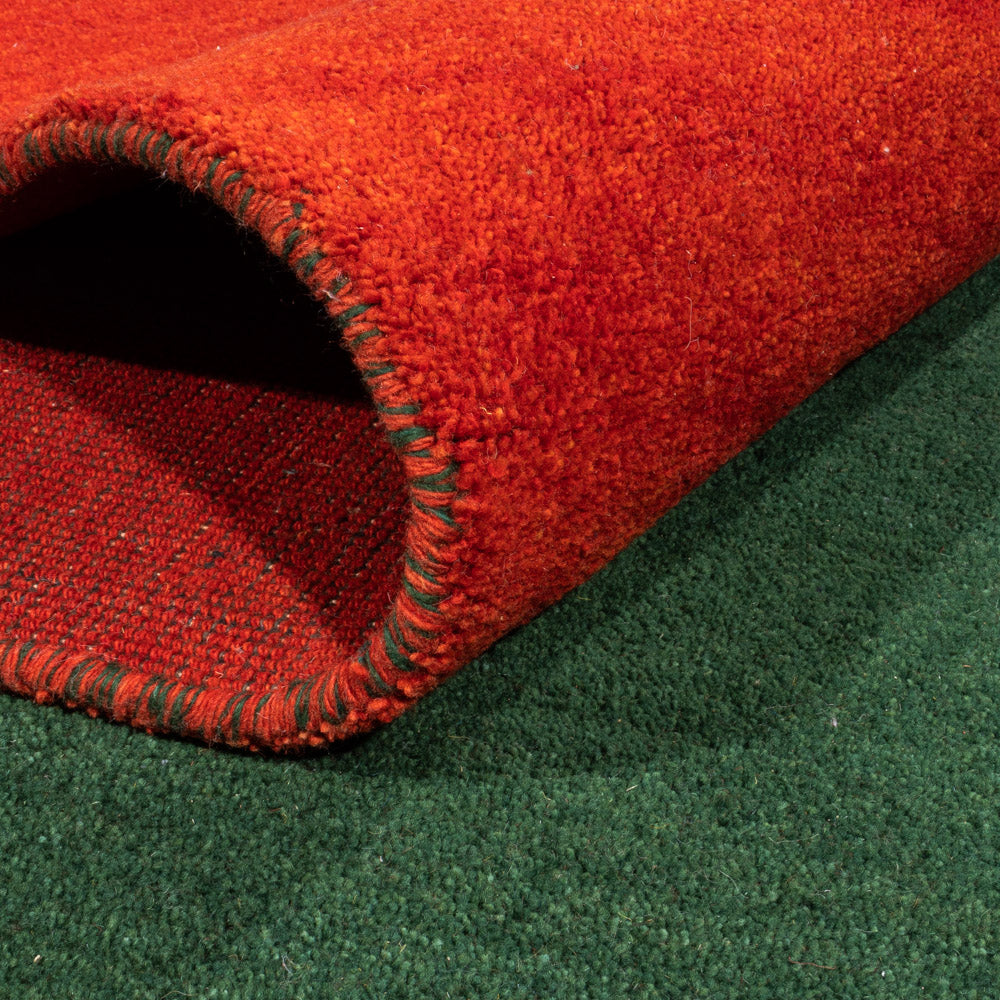 Gabbeh Rug - Indus - 395 x 310 cm - green