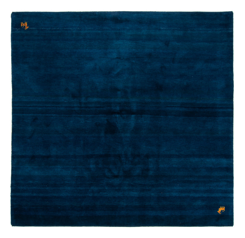 Gabbeh Rug - Indus square  - 261 x 246 cm - dark blue