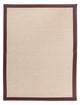 Jute Carpet Rug 200x140cm - Wool Rug