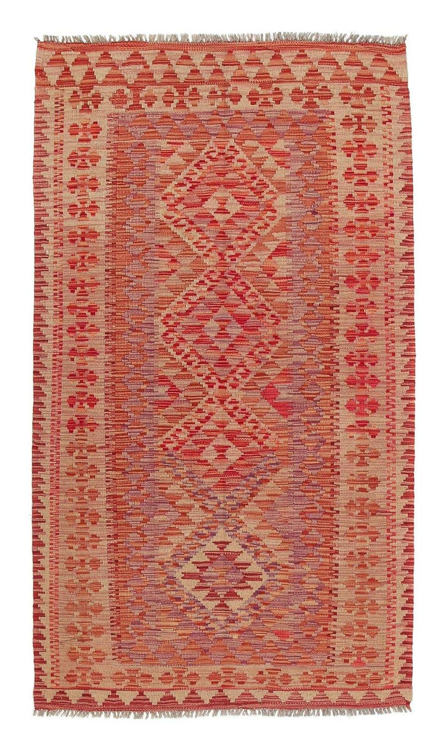 Runner Kelim Rug - Splash - 185 x 101 cm - multicolored