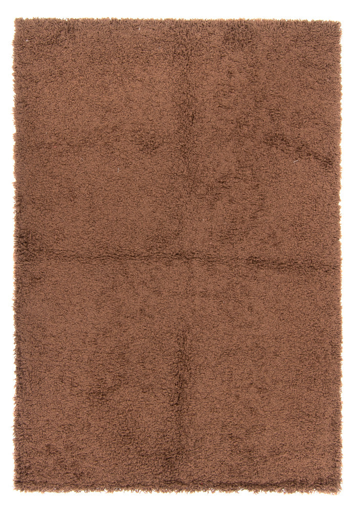 High-Pile Rug - 190 x 133 cm - brown