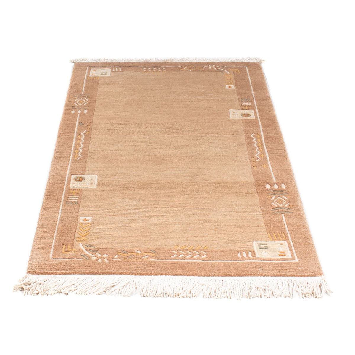 Nepal Rug - Royal - 144 x 73 cm - light brown