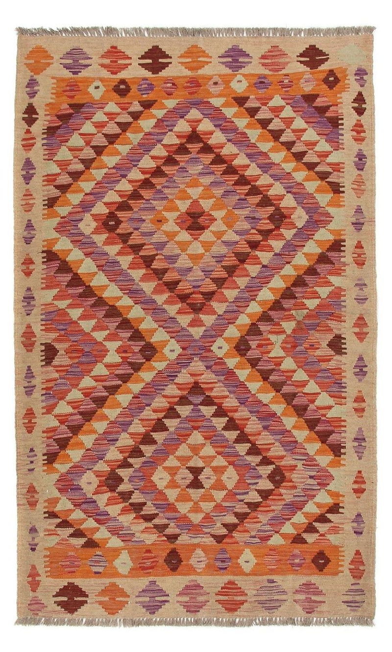 Runner Kelim Rug - Splash - 192 x 110 cm - multicolored