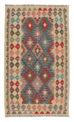 Runner Kelim Rug - Splash - 198 x 110 cm - multicolored