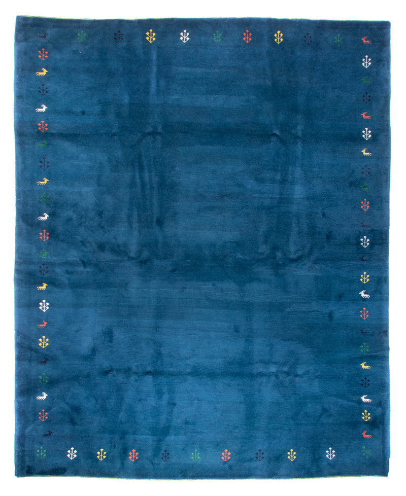 Gabbeh Rug - Indus - 395 x 313 cm - blue