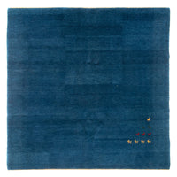 Gabbeh Rug - Indus square  - 254 x 251 cm - blue