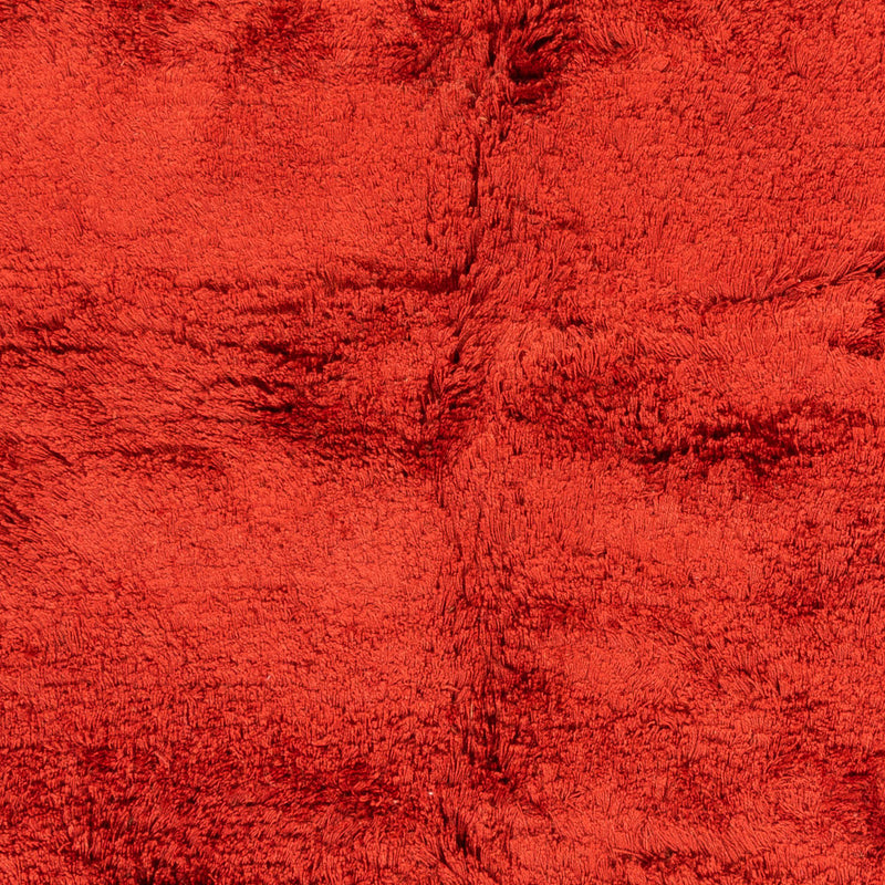 High-Pile Rug - 230 x 160 cm - red