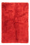 High-Pile Rug - 200 x 140 cm - red