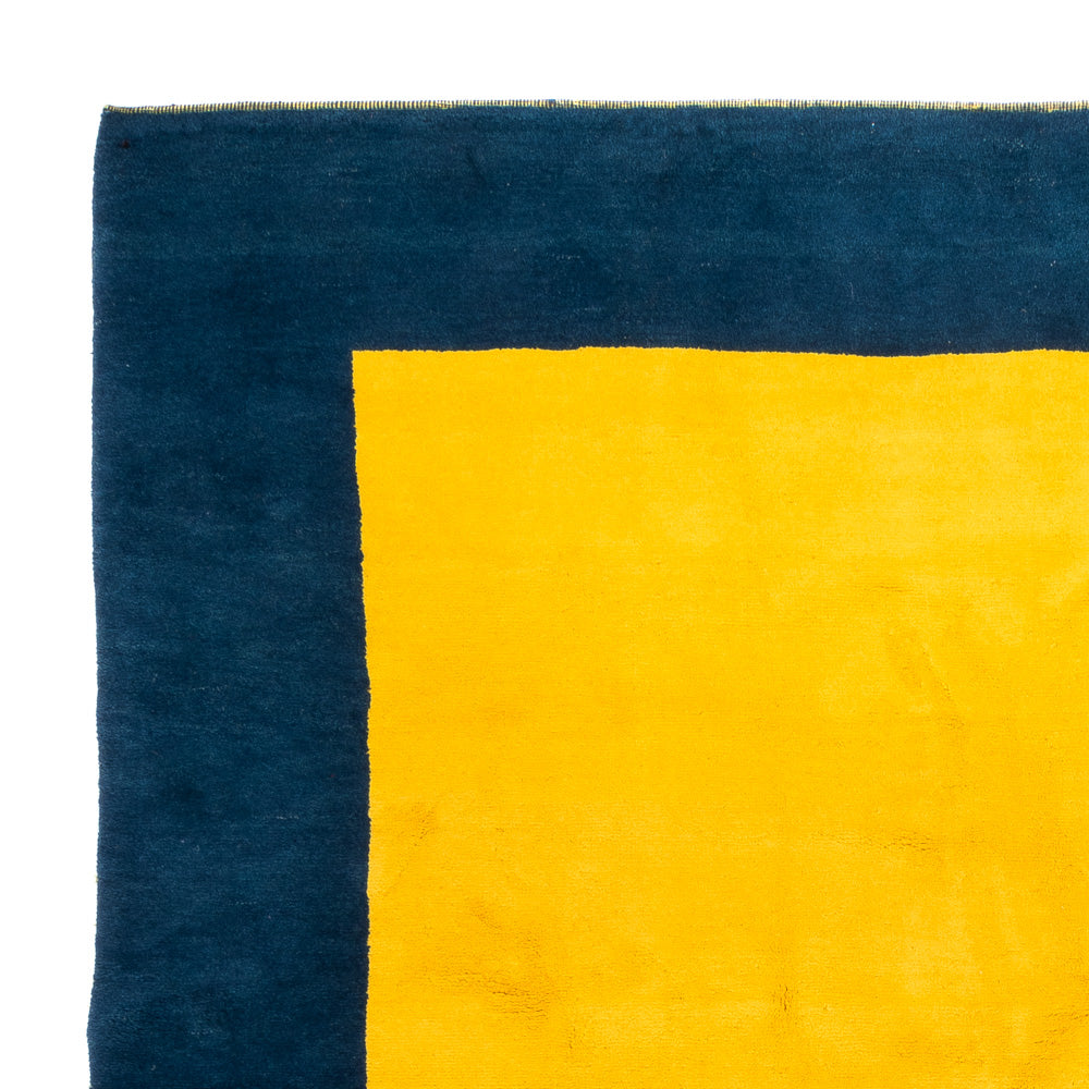 Gabbeh Rug - Indus square  - 252 x 247 cm - yellow