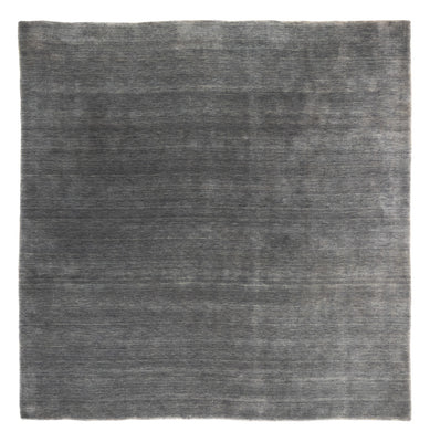 Gabbeh Rug - Loribaft Softy square  - 250 x 250 cm - grey