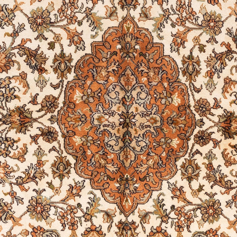 Silk Rug - Kashmir Silk - 168 x 95 cm - beige