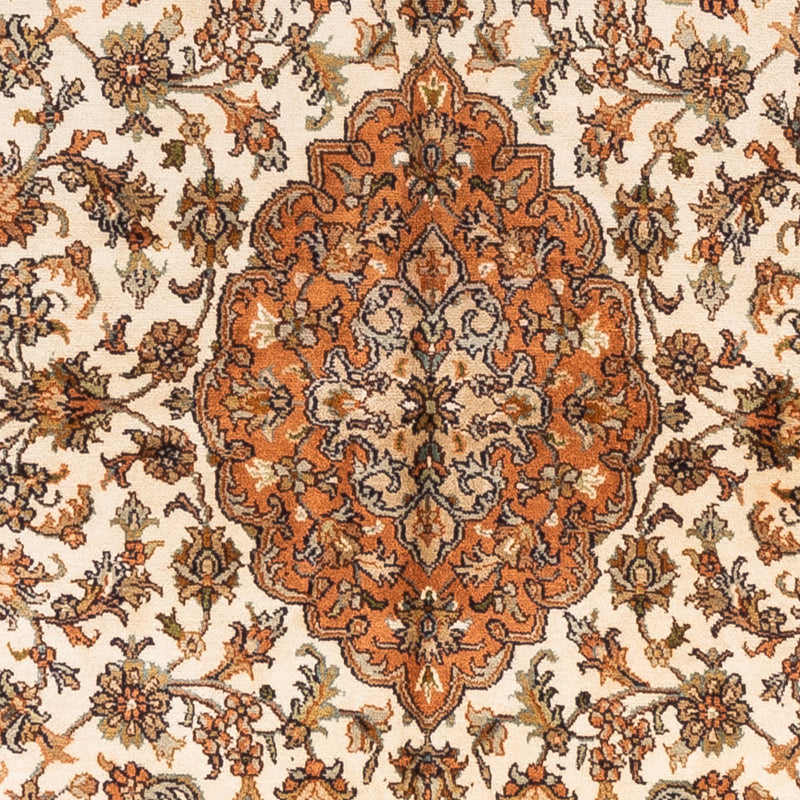 Silk Rug - Kashmir Silk - 168 x 95 cm - beige