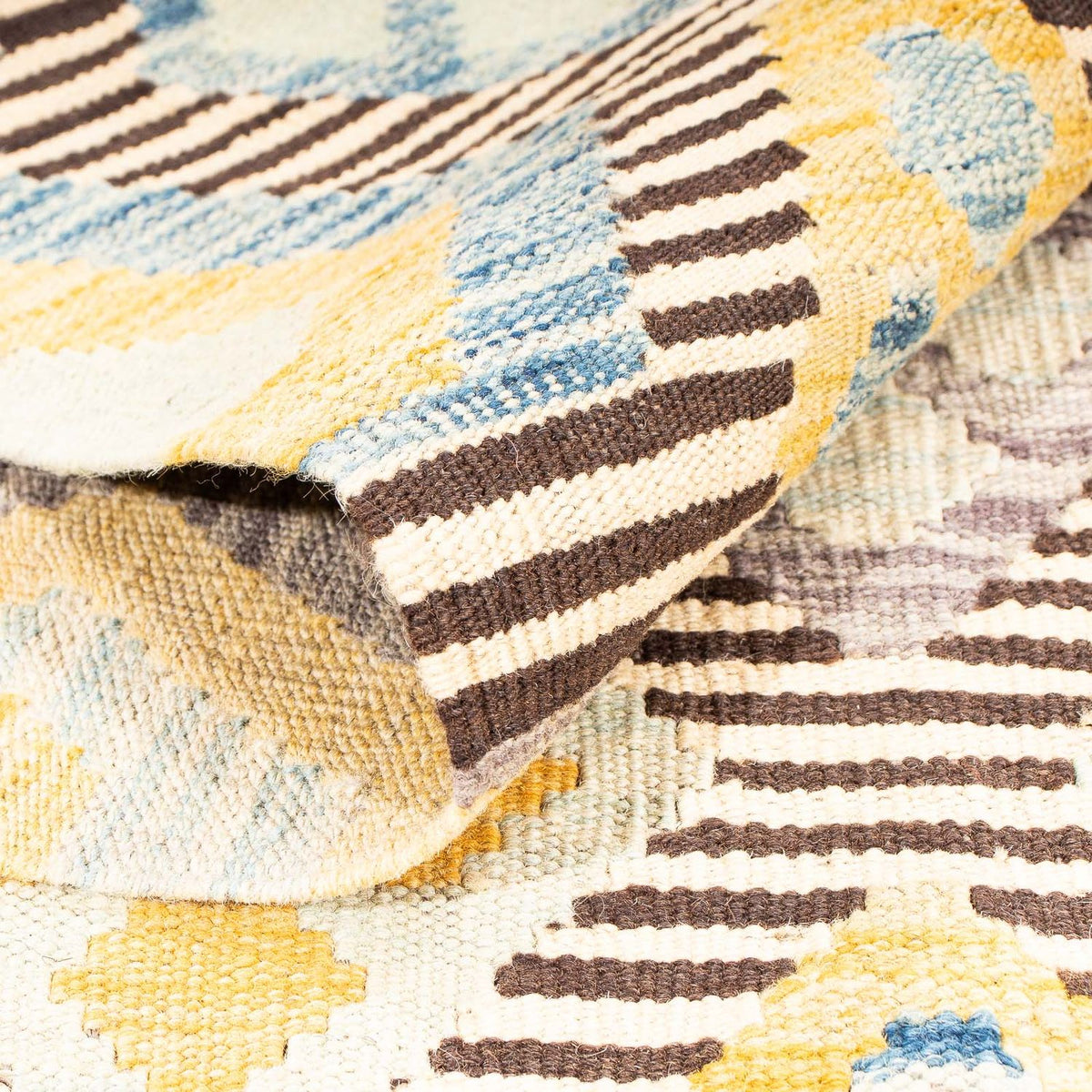 Kelim Rug - Splash - 175 x 125 cm - multicolored