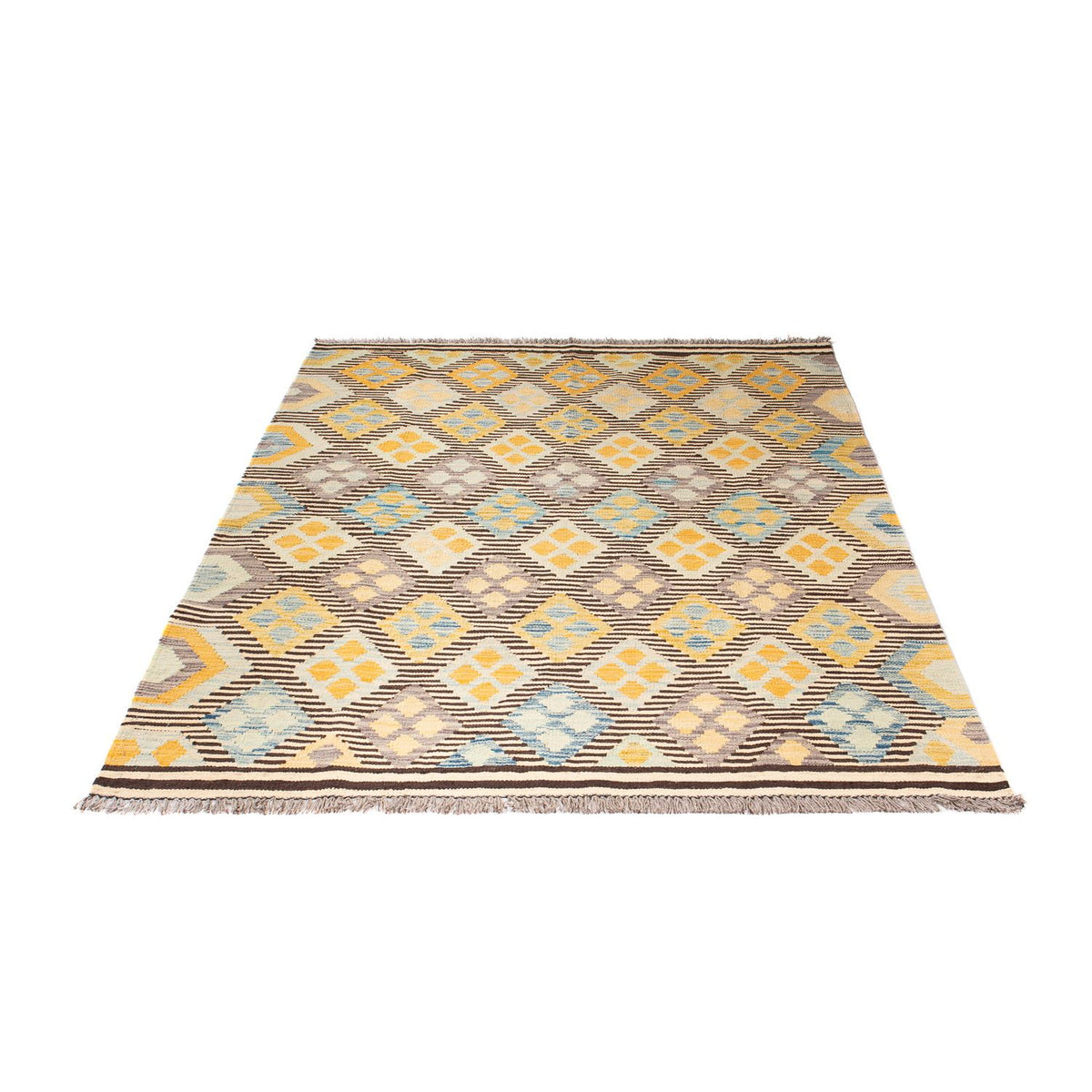 Kelim Rug - Splash - 175 x 125 cm - multicolored