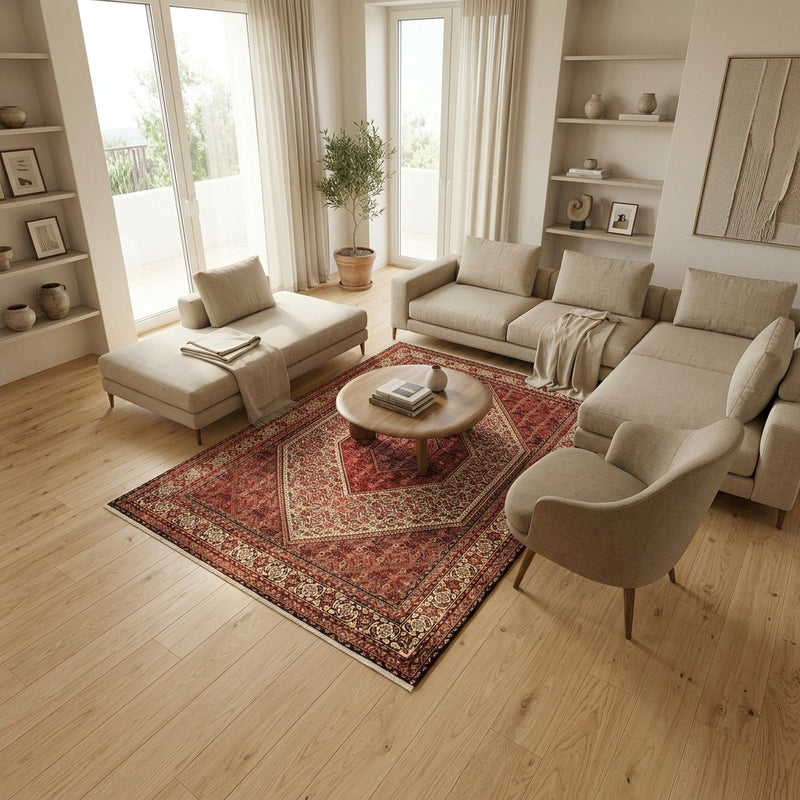 Bidjar Rug 246x170cm - Oriental Rug