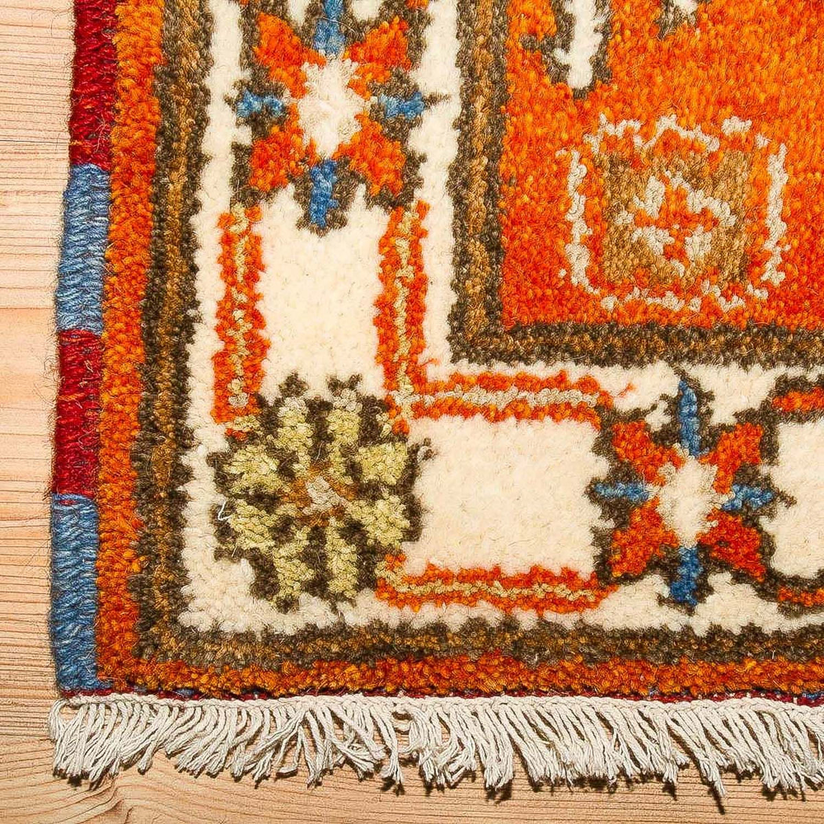 Oriental Rug - 93 x 64 cm - orange