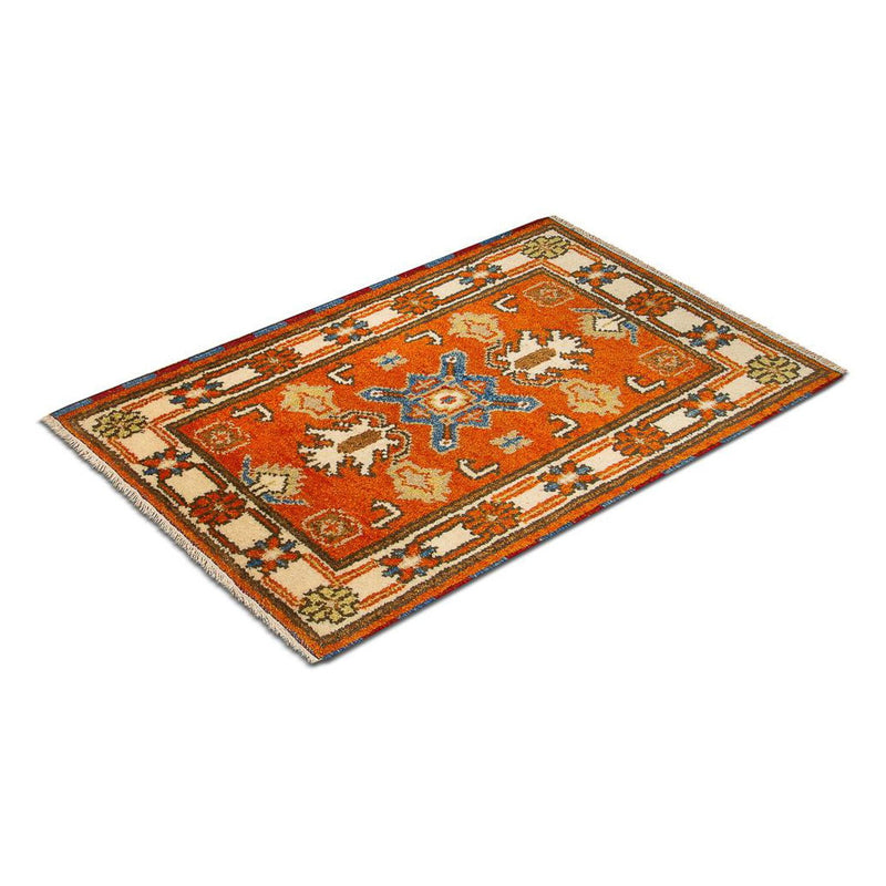 Oriental Rug - 93 x 64 cm - orange