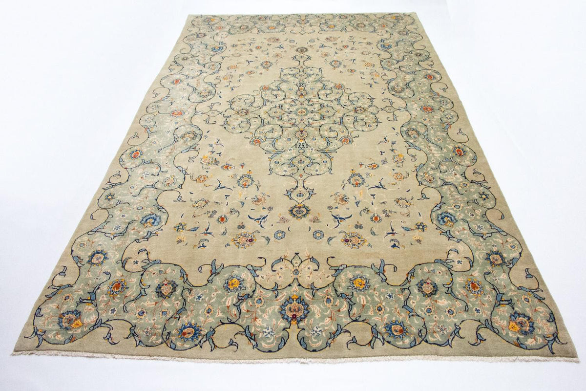 Perser Rug - Keshan - 420 x 290 cm - beige